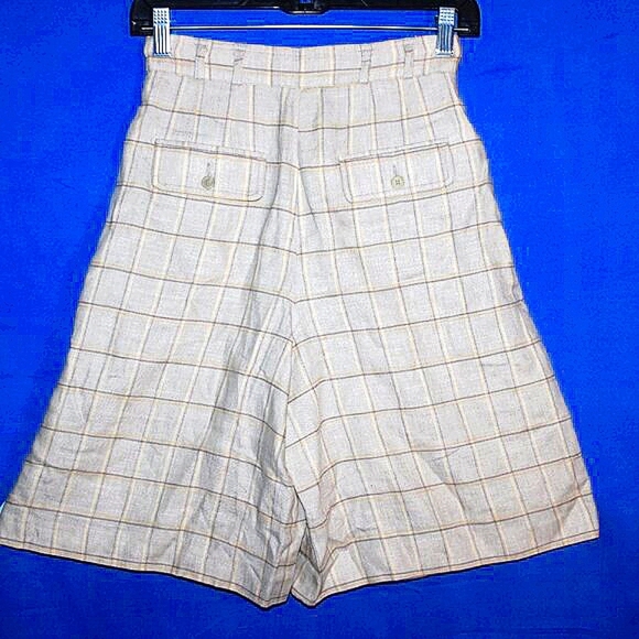 Vintage Liz Claiborne Collection Plaid Culottes - Women's Size 4 - Picture 3 of 6